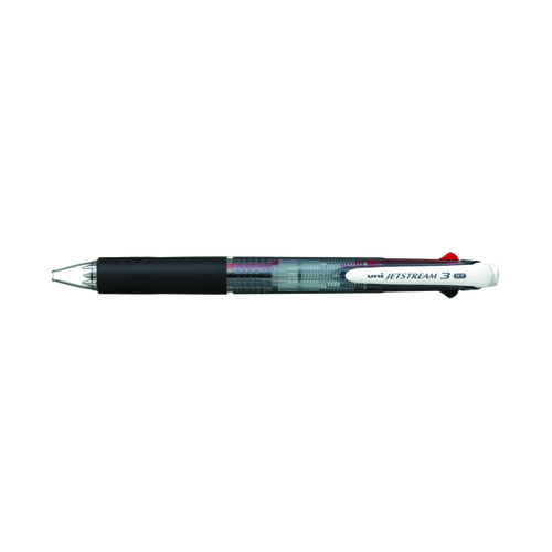 Pens Uniball SXE3400 Jetstream 3 Colour 0.7mm Black Barrel 07BK Box 10 SXE340007BK