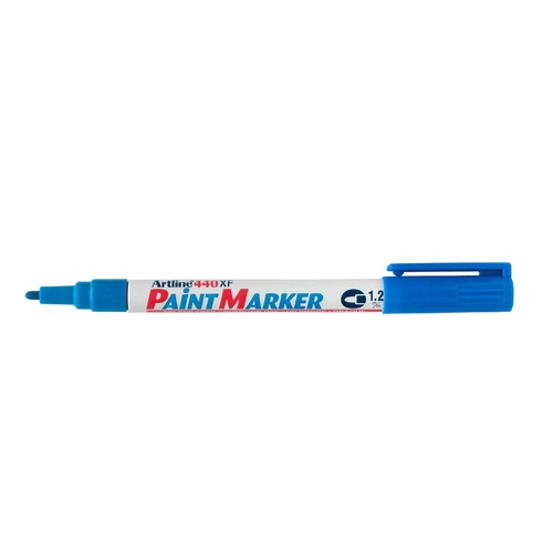 Paint Marker 1.2mm Line Artline 440 Blue Box of 12