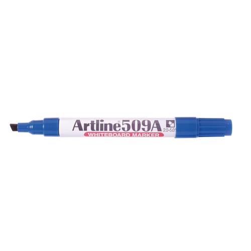 Whiteboard Marker Artline 509A Chisel tip Box 12 Blue