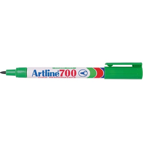 Marker Artline 700 0.7mm Green Extra Fine Point Box 12 #170004