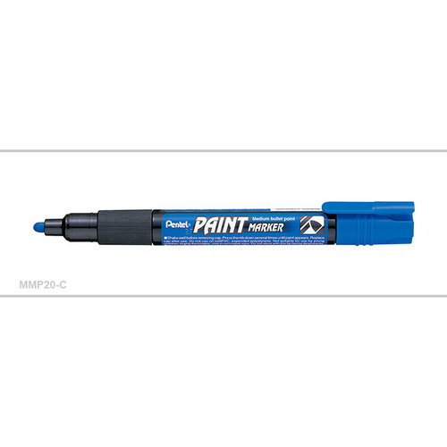 Paint Marker 3.0mm Pentel Blue Box 12 MMP20C