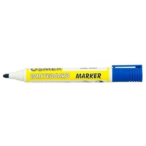 Whiteboard Markers Bullet point Osmer OS502 Blue Box 12