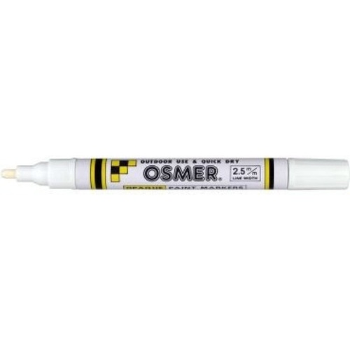 Paint Marker 2.5mm Line Osmer Quick Dry White Box 12 2913 