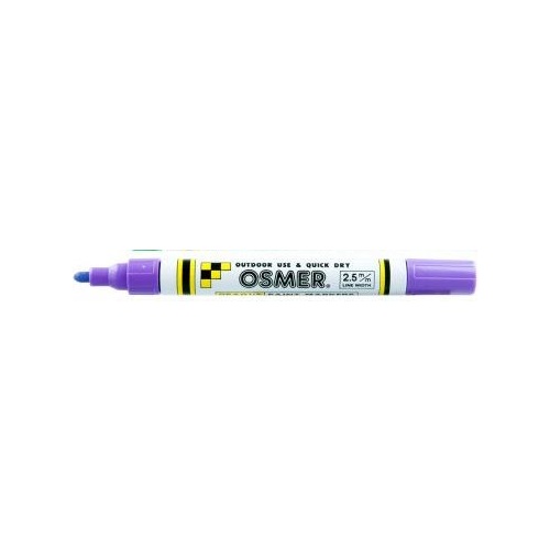 Paint Marker 2.5mm Line Osmer Quick Dry Line Violet Box 12 Purple 2905 