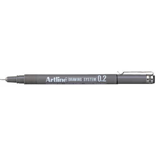 Pen Artline  232 Drawing system .2mm Black box 12 123201 