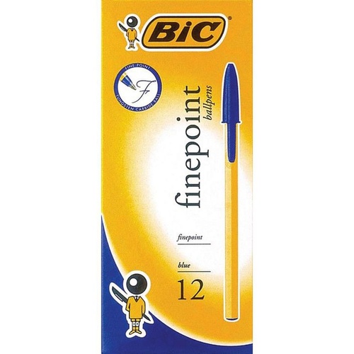 Pen Bic Cristal x12 Fine Blue  box 12 10111 #951997