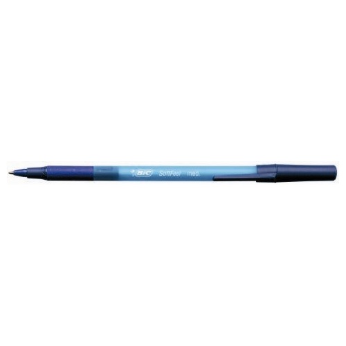 Pen Bic Soft Feel STIC BALLPEN Medium Blue Bic 13101 - box 12 