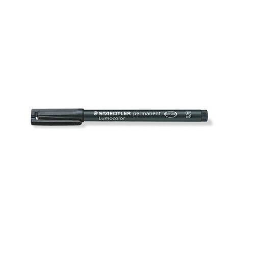 OHP Pen Staedtler 313 9 Black Superfine Box 10 #313-9 Lumocolor 