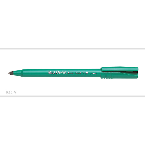 Pen Pentel Roller Ball Fine R50A Black Box 12