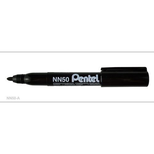 Markers Pentel NN50A Perm Bullet tip Black box 12  NN50A