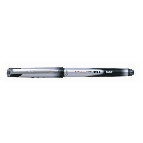 Pen Pilot V-Ball Grip 0.7 Fine Black box 12 #621328 BLN VBG7 