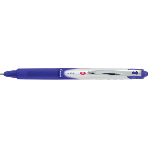 Pens Pilot Vball Retractable BLRT VB5 Extra Fine Blue Box 12 621402