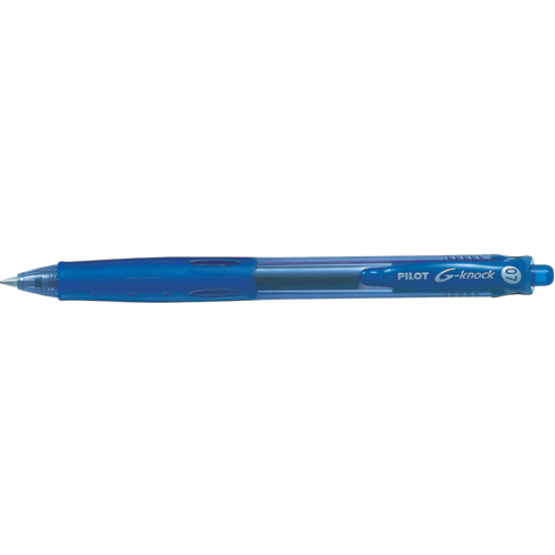 Pen Pilot G-Knock LGK BP RT 0.7 Blue Box 10 BegreeN Gel 10FLBG BP = Ballpoint RT = Retractable