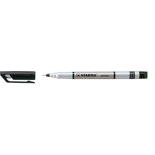 Pens Stabilo Sensor 189 Black 46 Box 12 0195986 