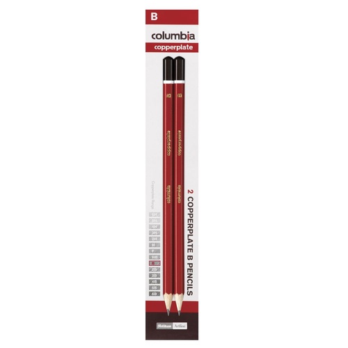 Pencil Columbia Copperplate B Pack 2 