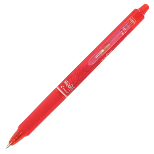 Pen Pilot Frixion Clicker Erasable Fine RT Red BLRT FR7 Box 12 Gel Retractable 622783
