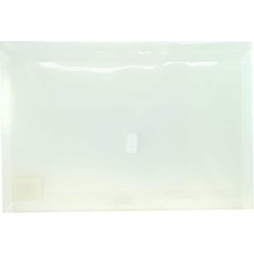 Document Wallet FC Plastic Osmer CLEAR 