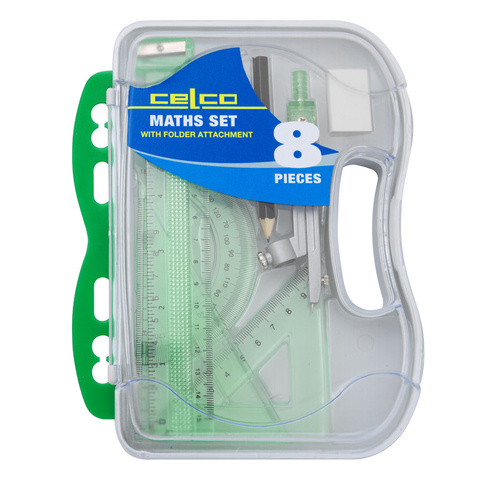 Maths Set Flash Angles 8 Piece M408 - set 