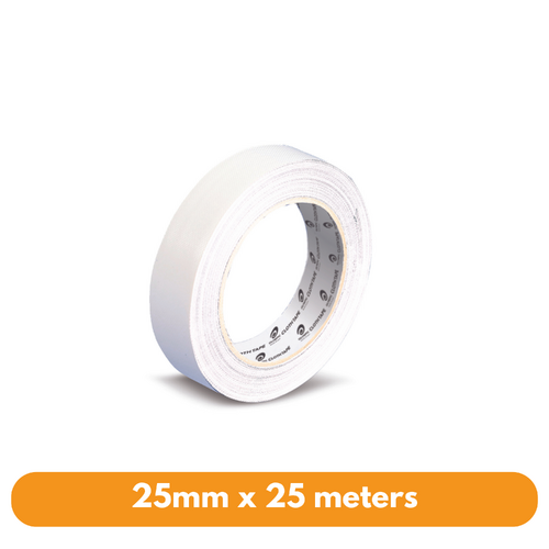 Tape Bookbinding Cloth Wotan 25x25m White roll #141705 #100697361