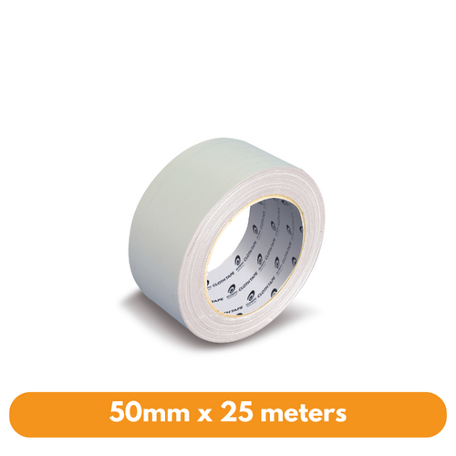 Tape Bookbinding Cloth Wotan 50x25m White roll 141722 #100697371