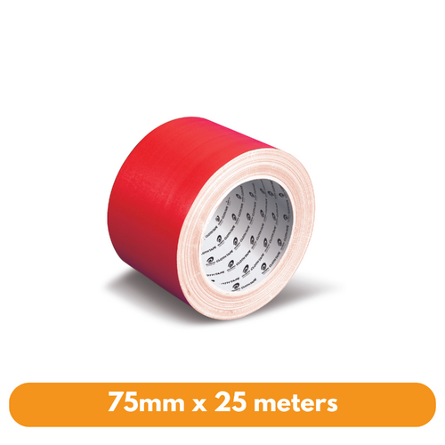 Tape Bookbinding Cloth Wotan 75x25m Red roll 141727