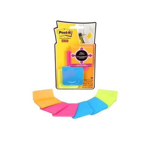 Post It Note  50x50 x8 F220-8SSAU Full Adhesive Rio de Janeiro Collection 3M