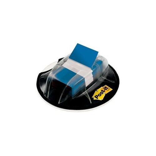 Flags Post it 680-HVBE Blue Desk Grip Dispenser 25x43mm 3M 