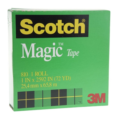 Tape Invisible 3m Magic 810 24x66m roll Scotch 70016014444