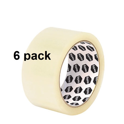 Tape Packaging Marbig 48x75m Clear 6x rolls 8471012