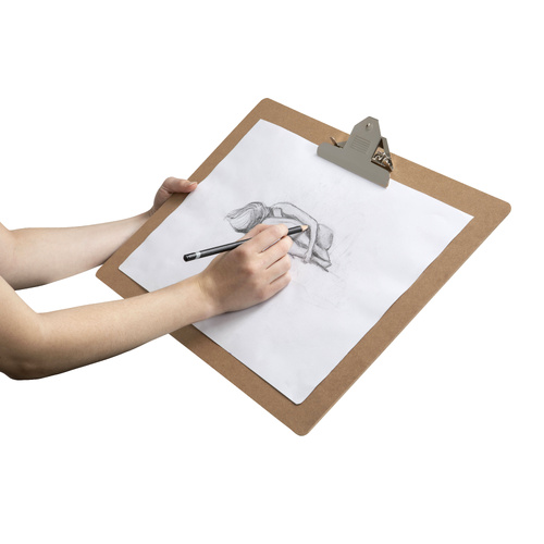 Clipboard Masonite A3 Landscape Large Clip - old style clips 43150 10650371