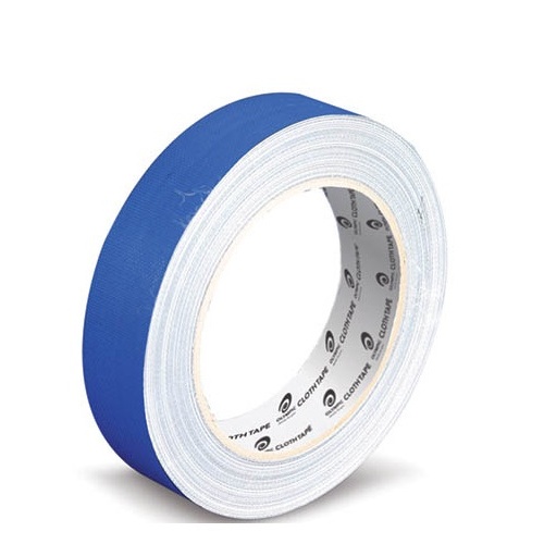 Tape Bookbinding Cloth Wotan 25x25m Blue roll #141700