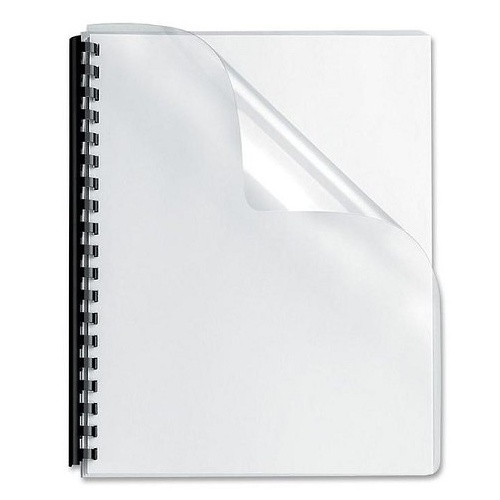 Binding Cover Clear A4 200 Micron box 100 #5376102 9105BIND