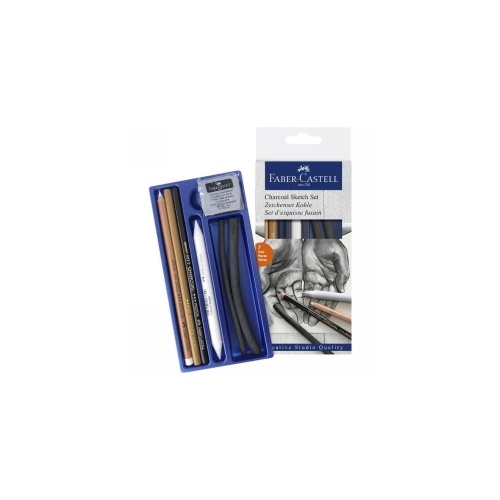 Pencil Charcoal sketching set Faber PITT CLASSIC 18-114002