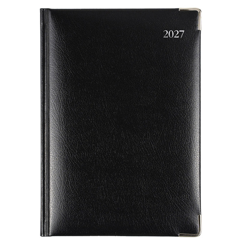 Diary 2027 Bonded Leather A5 189.B99-27 Day to page Management 7am - 8pm 1/2 hour 