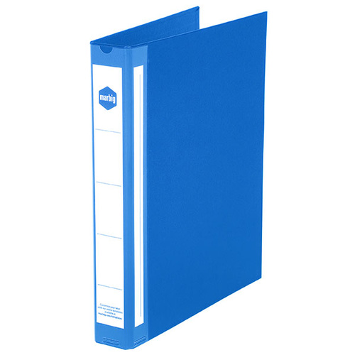 Ringbinder A4 3/26/D Deluxe Blue Marbig 5073001 