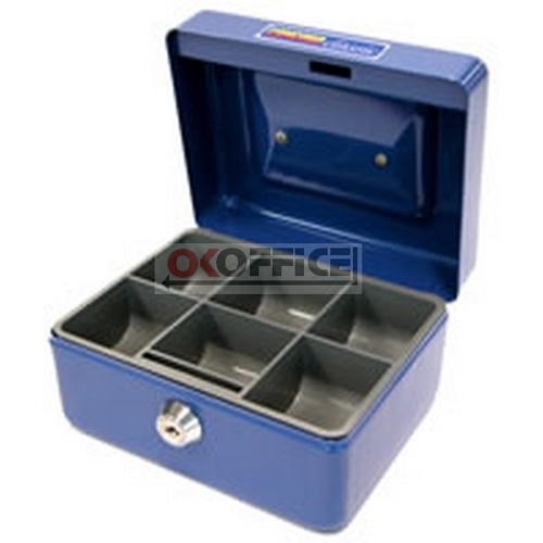 Cash Box  6 inch Classic Blue Concord 375068 - each 