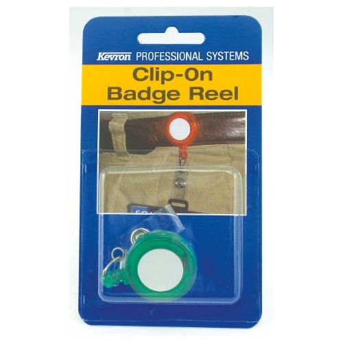 Reel clip Round Reel with Slide-Type Belt Clip Kevron Colours ID1021PP - each 