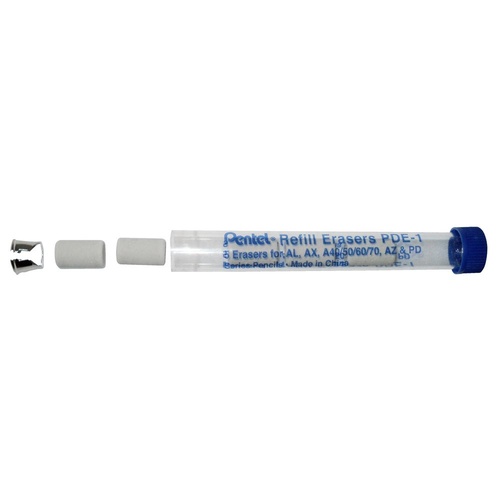 Eraser Pentel PD345 Refill 5 Tube PDE1