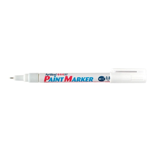 Paint Marker Artline 444 0.8mm White 144433 single pen
