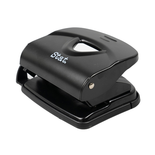  Paper Punch 2 Hole  30 sheet METAL BLACK 28789 LARGE STAT