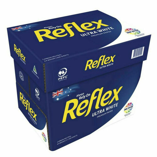 Copy Paper A4 80gsm White box of 5 reams Reflex Minimun buy of 2 boxes #161401