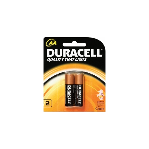 Battery AA - 2 Duracell Coppertop - card 2 MN2400B2
