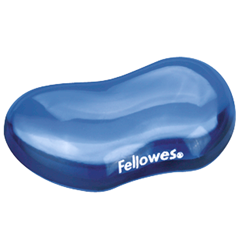 Wrist Rest Gel Flex Crystals Blue Fellowes 91177