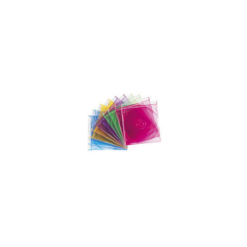 CD Jewel Case Slim Coloured Imation - pack 25