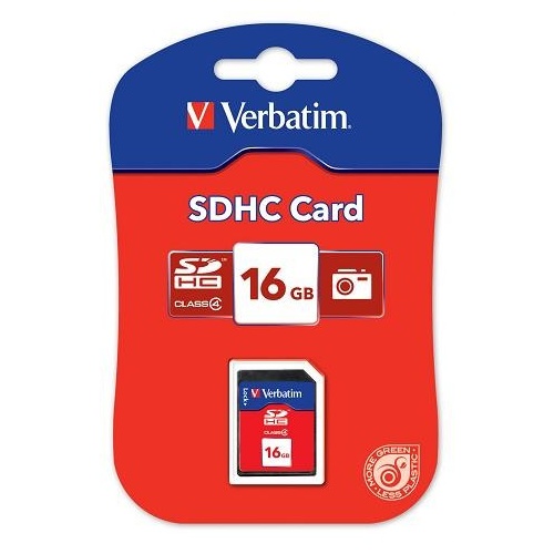 Memory Card Verbatim SD 16GB - each 