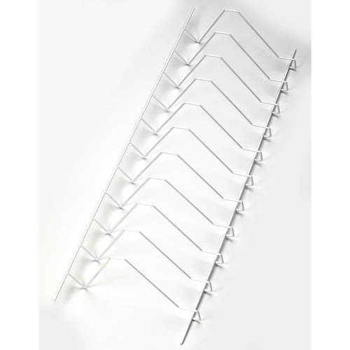 File Rack 1200x390mm Avery 40454 Foldover locks onto your 25mm shelf White 