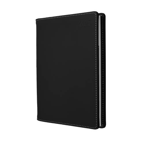 Diary 2027 Associate II 4051.U99-27 A4 Day to page Black 8am - 6pm 1/2 hourly Debden 