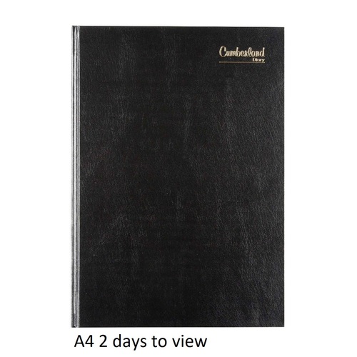 Appointment  Diary 2026 A4 2 Pages To A Day #40CBK 15 minutes Cumberland JAN-DEC 40CBK26