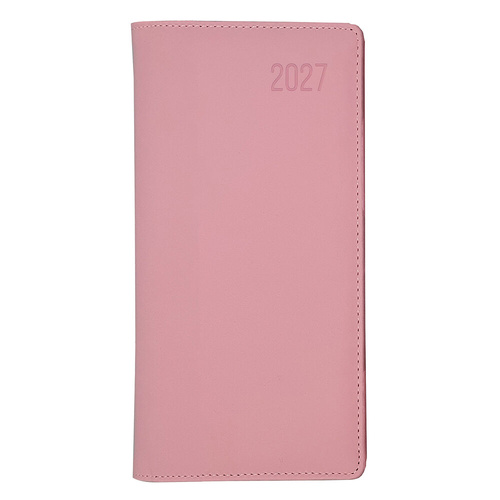 Diary 2027 Associate II 4651.U50-27 B6/7 week TO VIEW PINK wiro bound 176 x 88mm