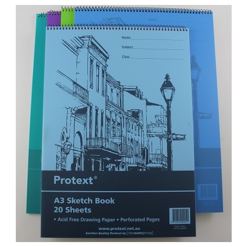 Sketch Book A3 Protext 20 Page NB2045 PACK 10
